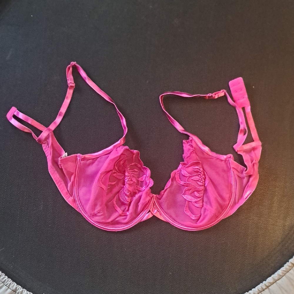 La SENZA Vibrant Pink Lace Bra